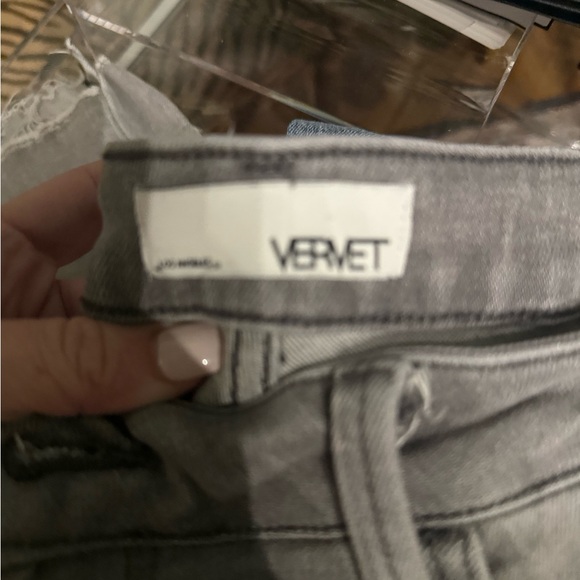 Vervet Women's Classic Gray Skinny Jeans - Picture 2 of 5